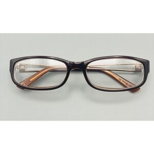 Titmus Brown Clear Rectangular Eyeglass FRAMES - EX281S 53-17-133